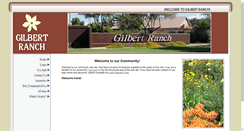 Desktop Screenshot of gilbertranch.com