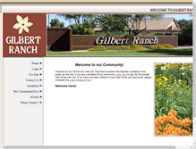 Tablet Screenshot of gilbertranch.com